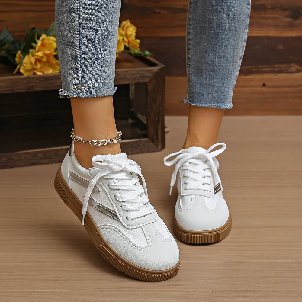 Lace Up Platform Sneakers, image 14