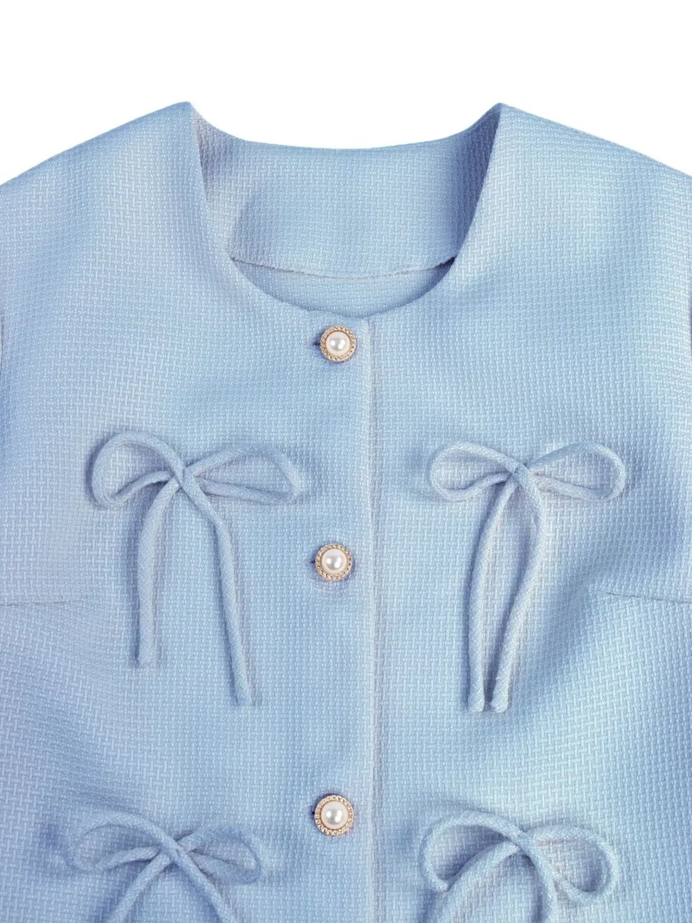 Bow Detail Cropped Outerwear, image 20