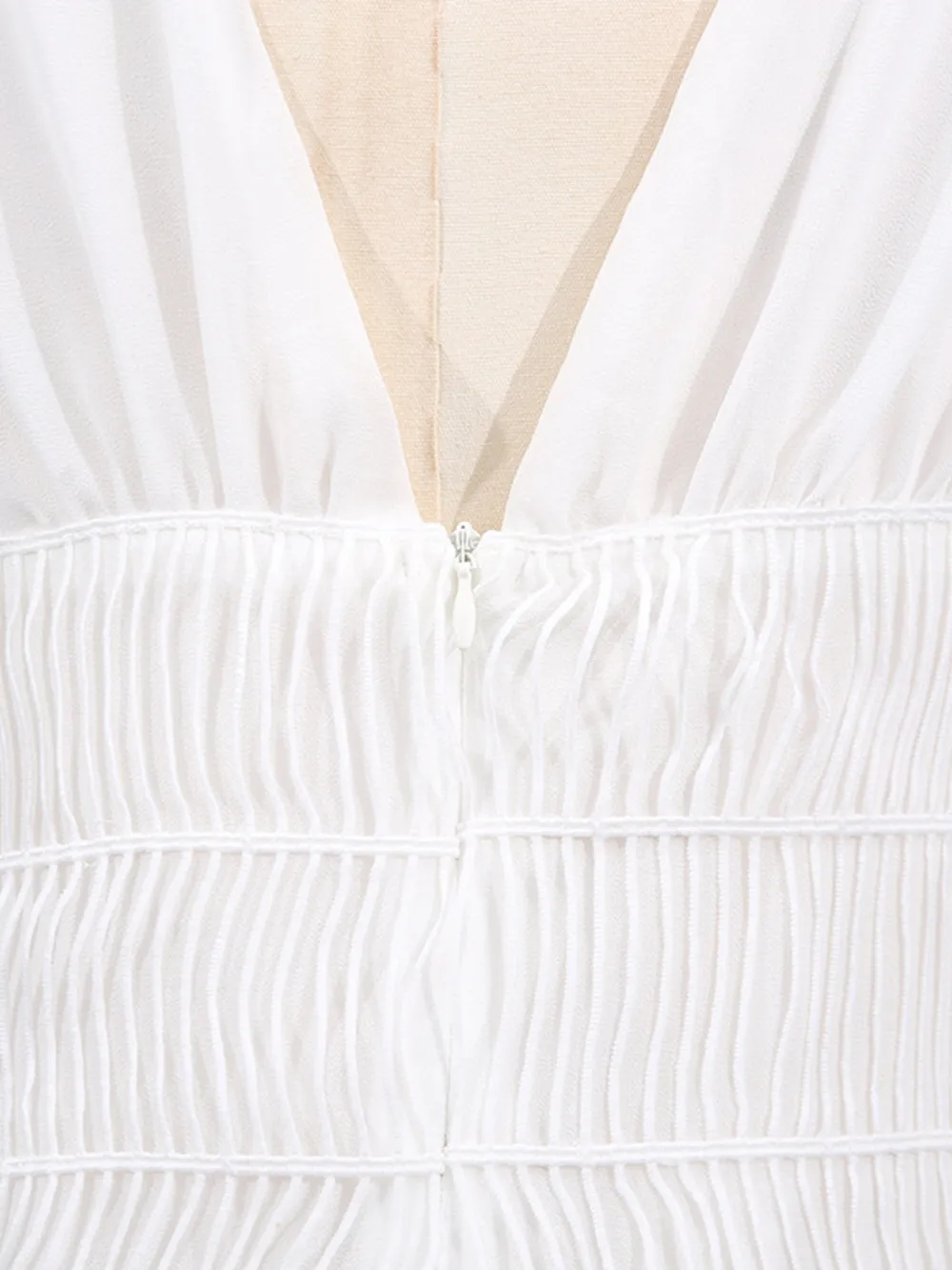 Tiered V-Neck Sleeveless Maxi Dress, image 10