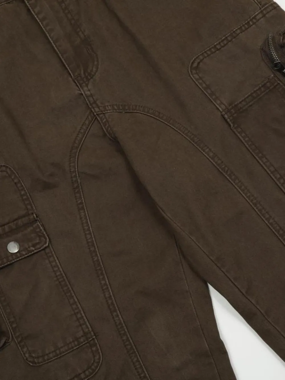Men's Cargo Jeans with Multi-Pocket, image 15