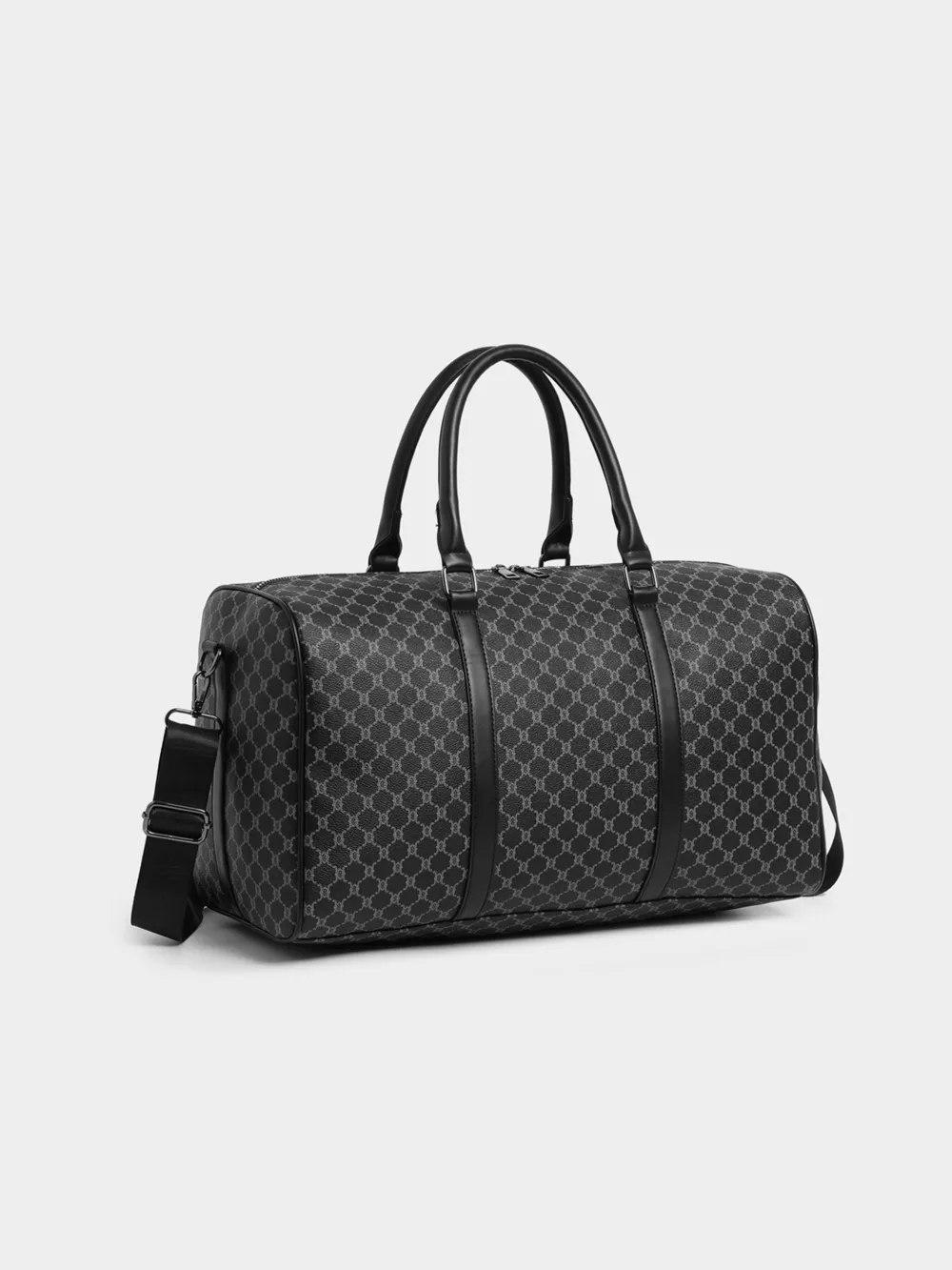 Geometric Pattern Travel Duffel Bag, image 4