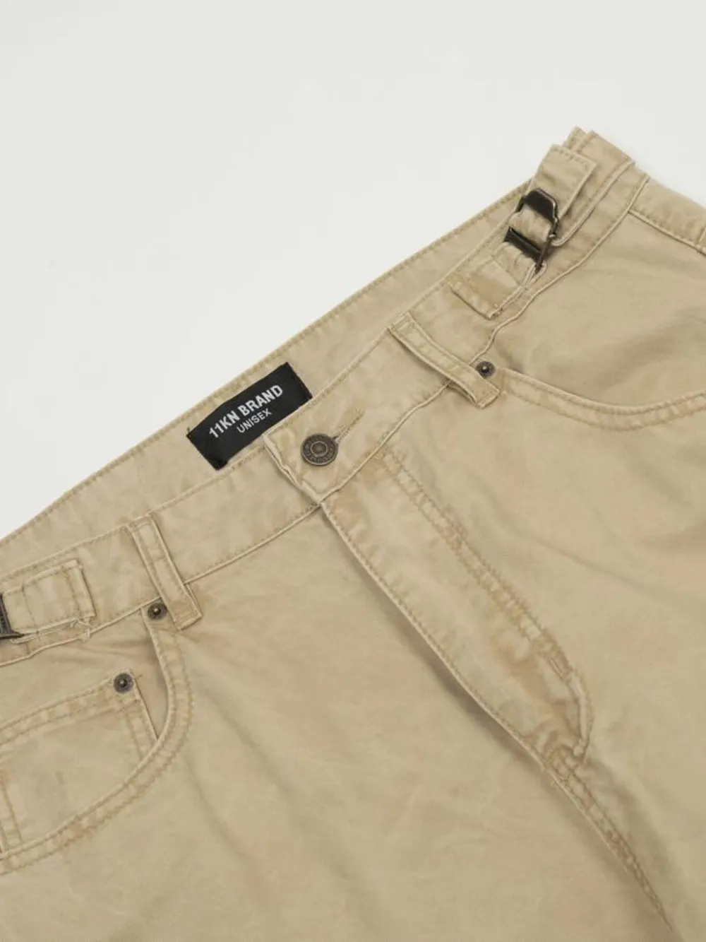 Men's Vintage Wide Leg Cargo Jeans, image 12