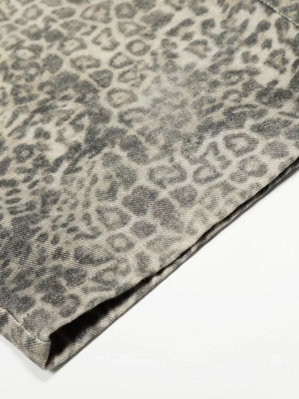 Men's High-Waisted Leopard Print Wide-Leg Barrel Pants, image 14