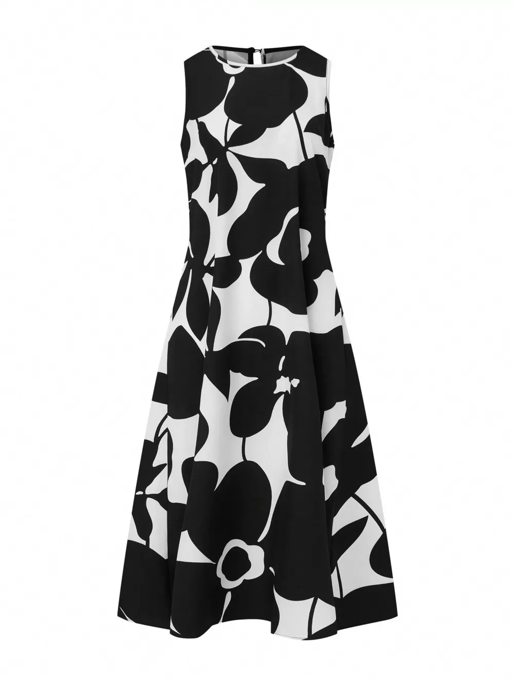 Sleeveless Floral Maxi Dress, image 3