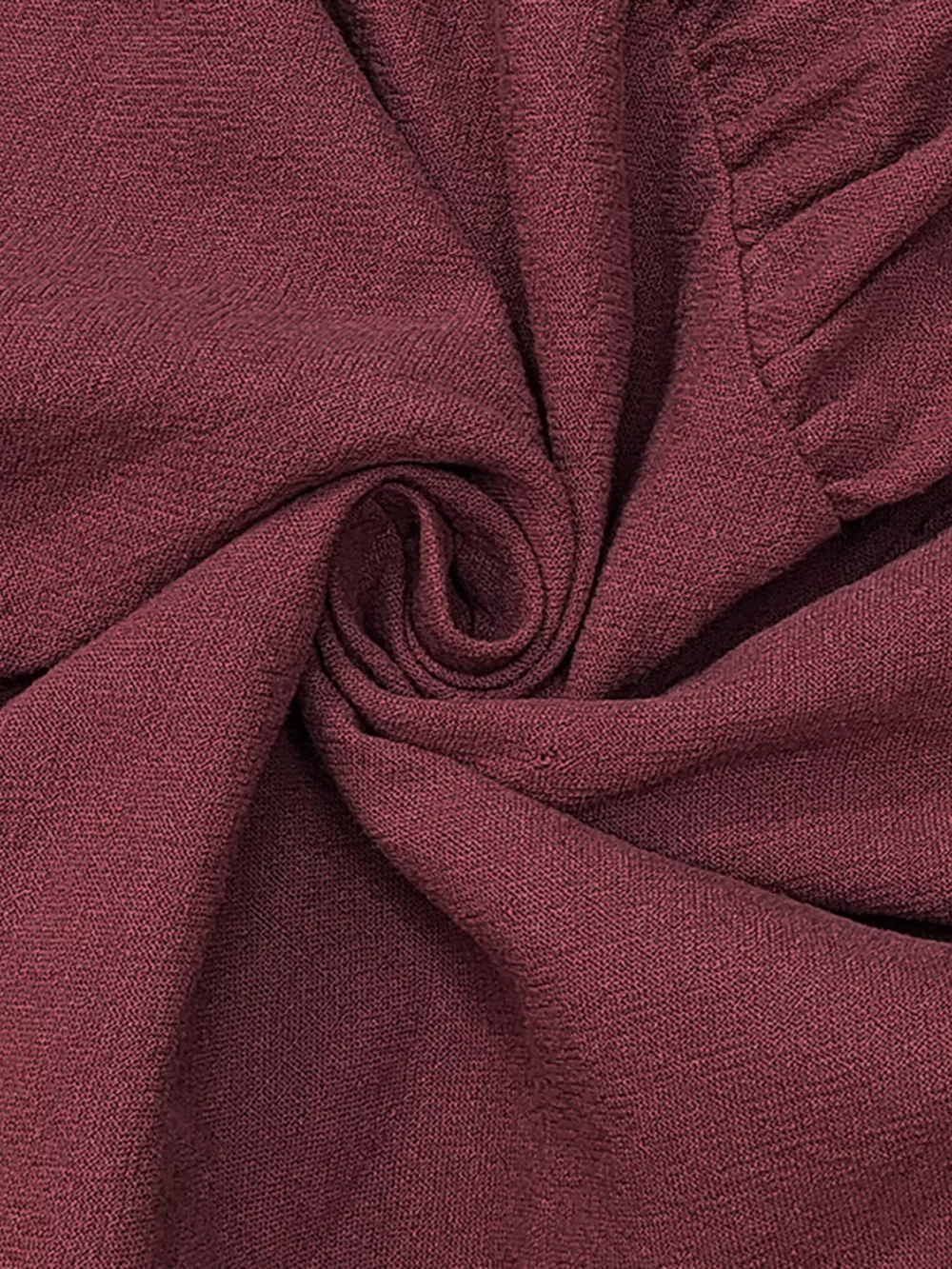 Tie Waist Long Sleeve Ruffled Hem Dress, image 13
