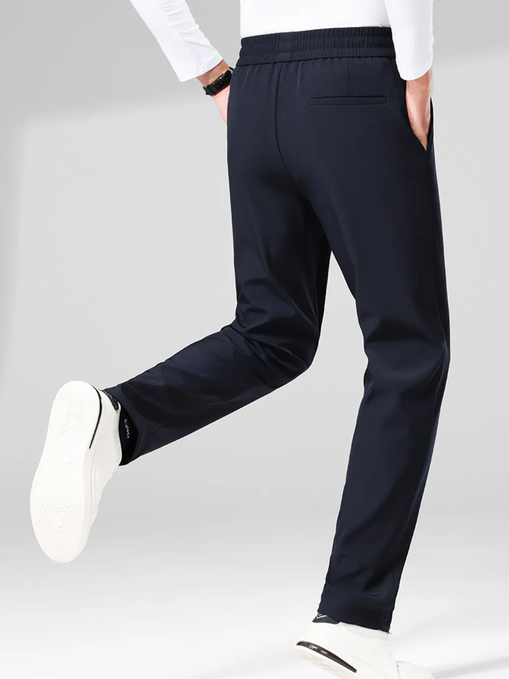 Men's Plus Size Drawstring Pants with Pockets, image 4