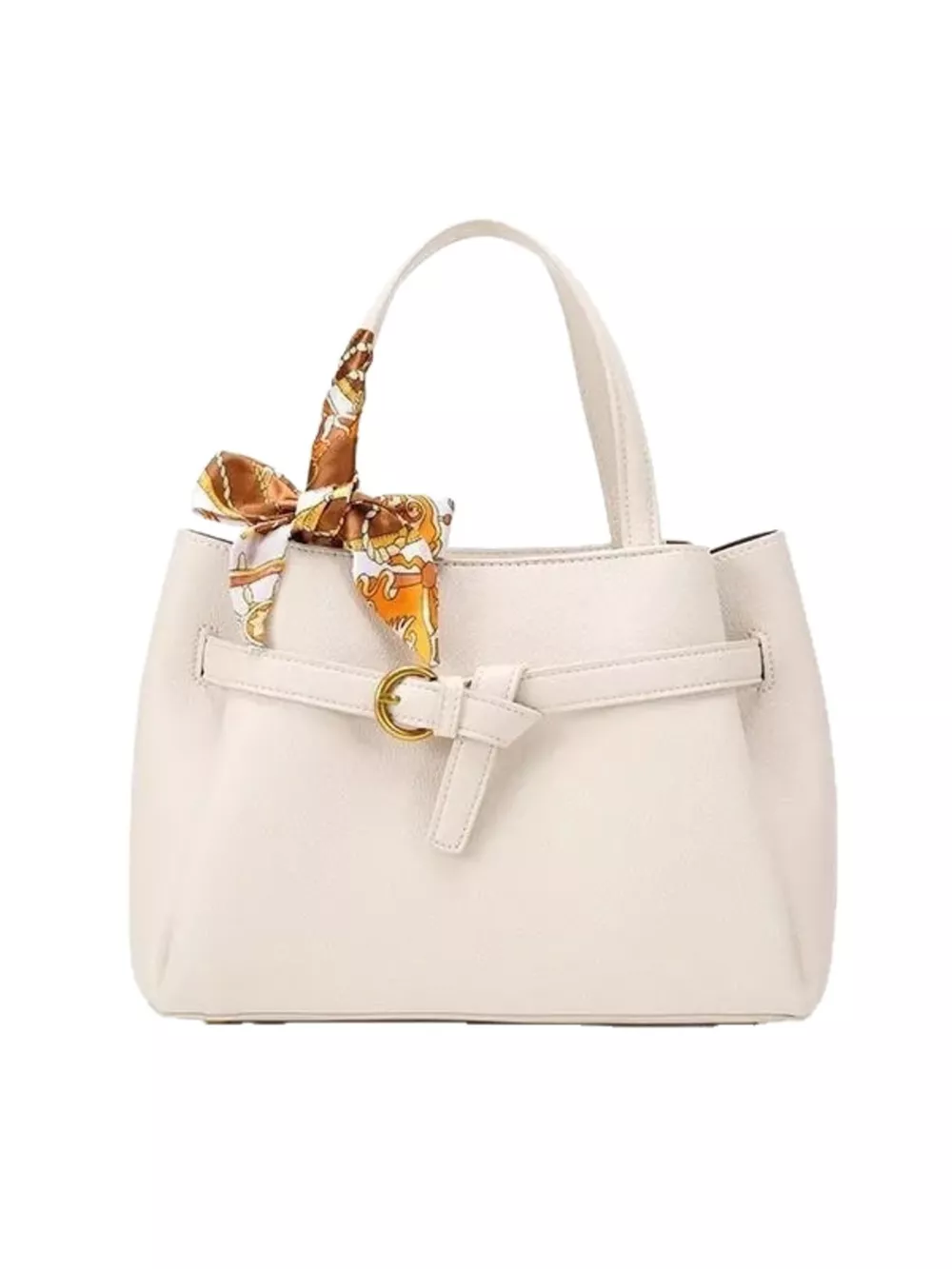 Leather Top Handle Handbag, image 5