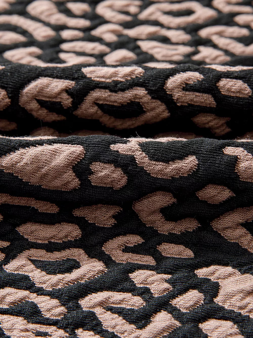 Leopard Print Bubble Sleeve Shift Mini Dress, image 8