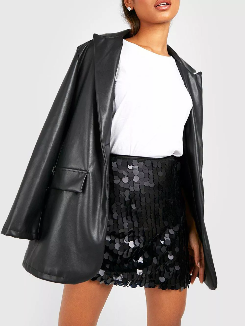 Sequin Mini Skirt, image 11