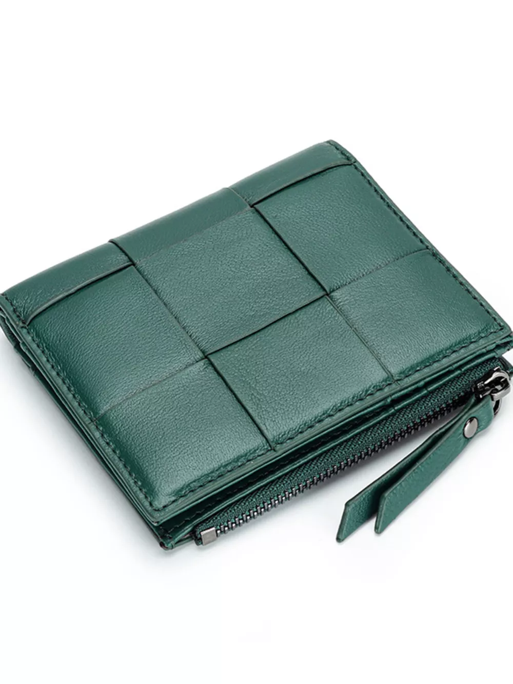 Woven Leather Card Case, image 7