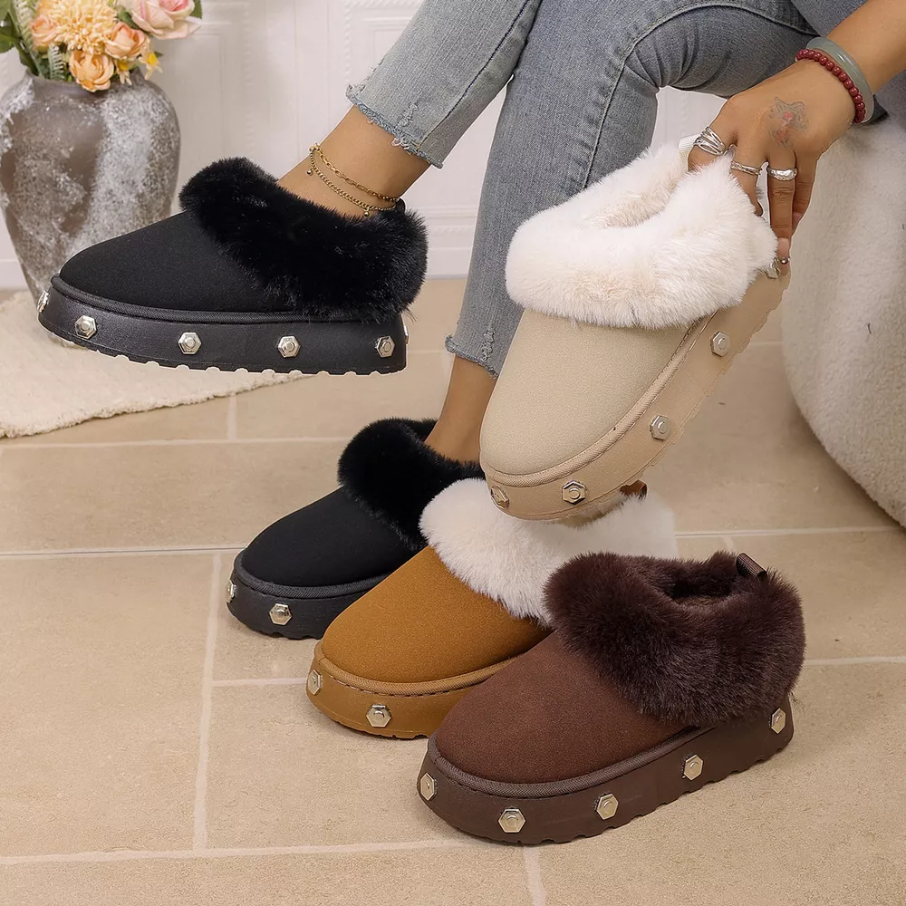 Round Toe Platform Boots, image 2