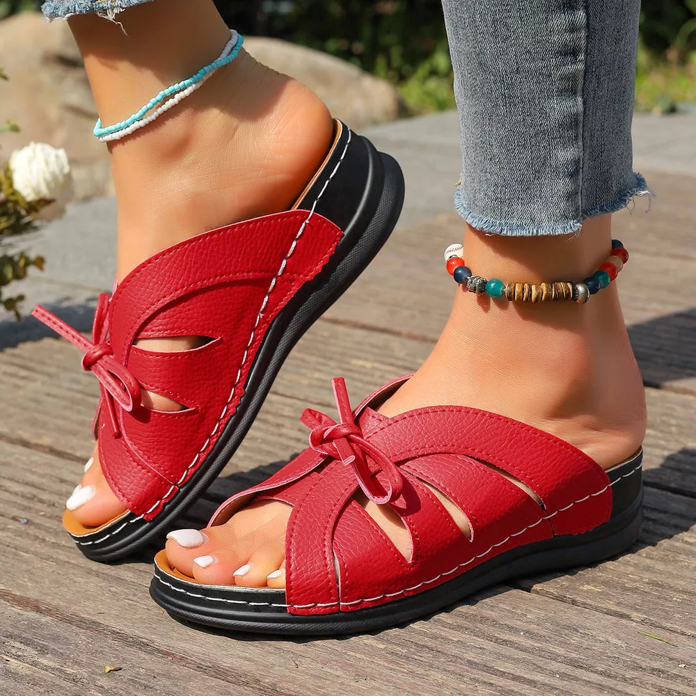 Open Toe Wedge Sandals, image 17