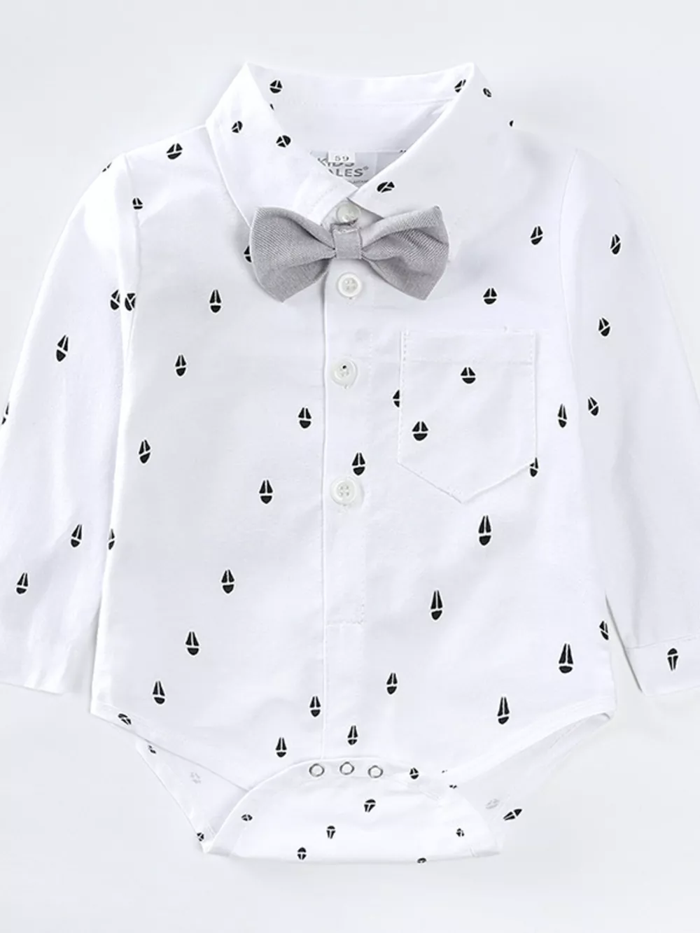 Children's Button Up Shirt and Overall Set, image 7