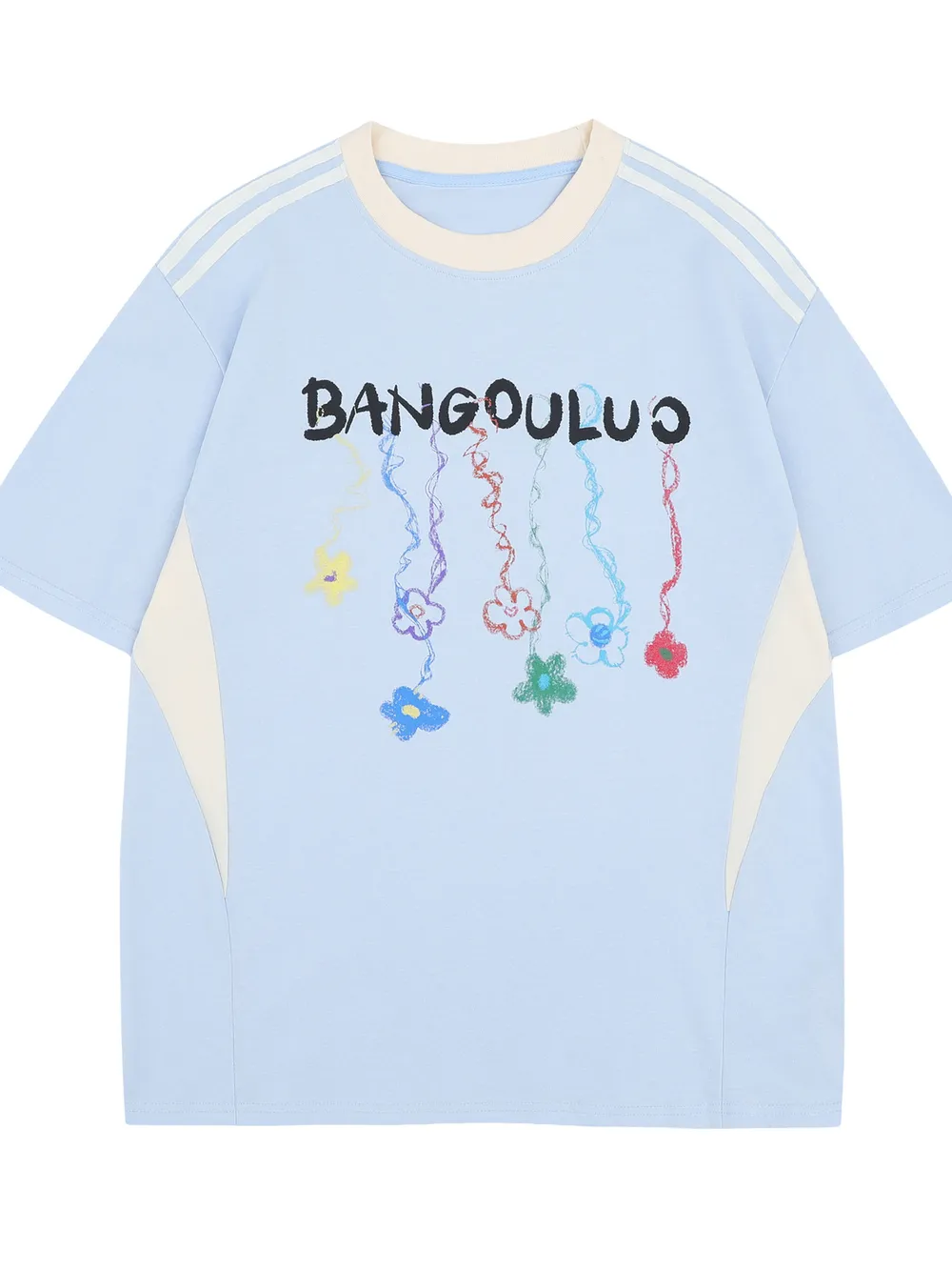 Men's Graphic Round Neck Short Sleeve T-Shirt, image 3