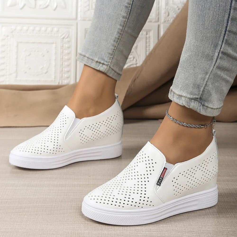Round Toe Platform Loafers, image 5