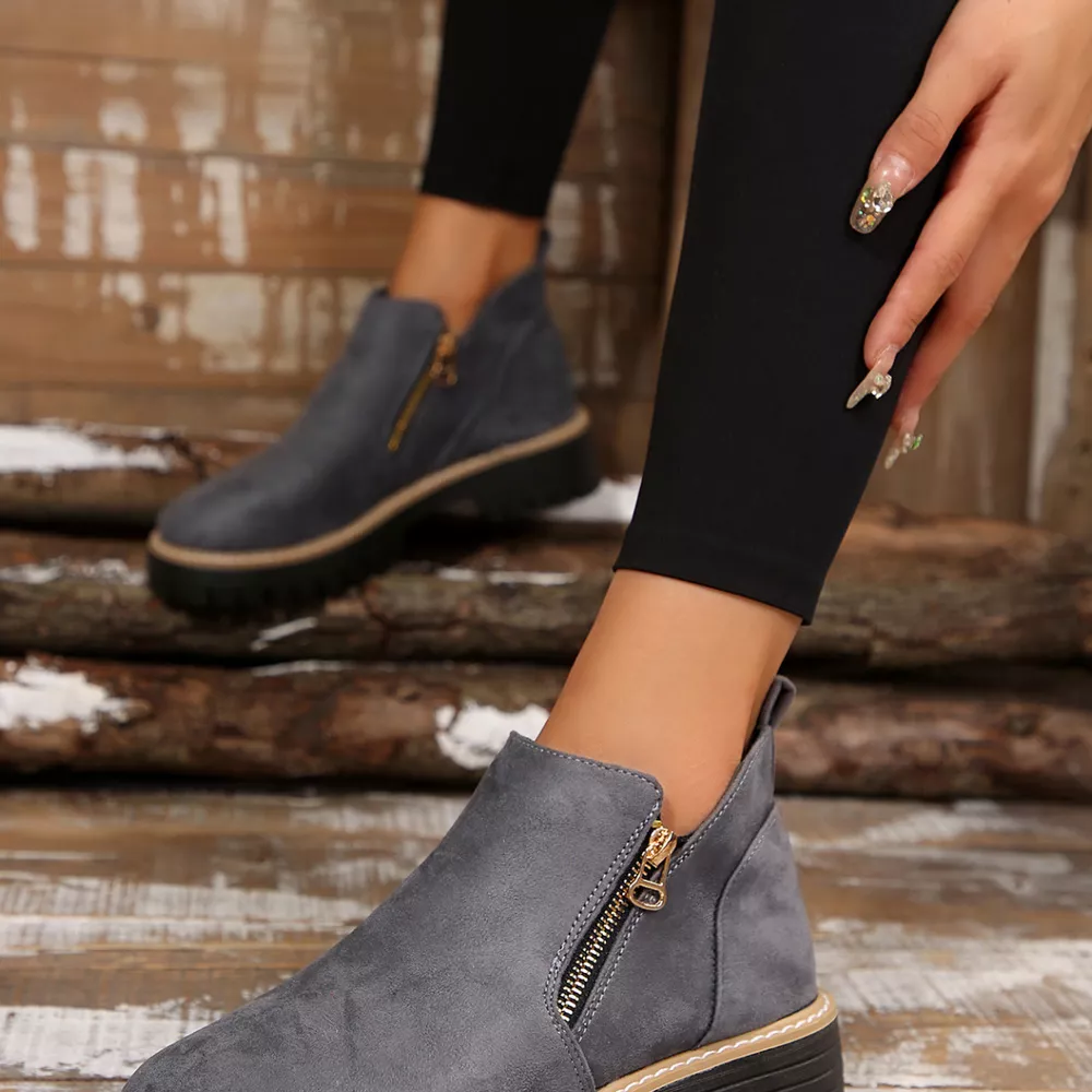 Side Zip Ankle Boots, image 16