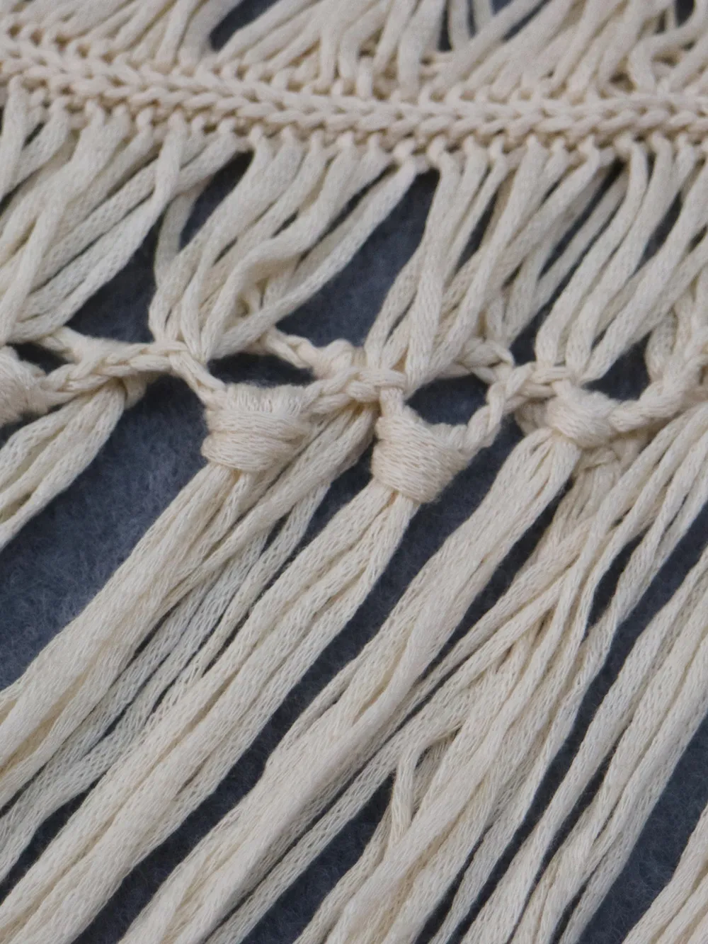 Crochet Fringe Beach Cover Up, image 14