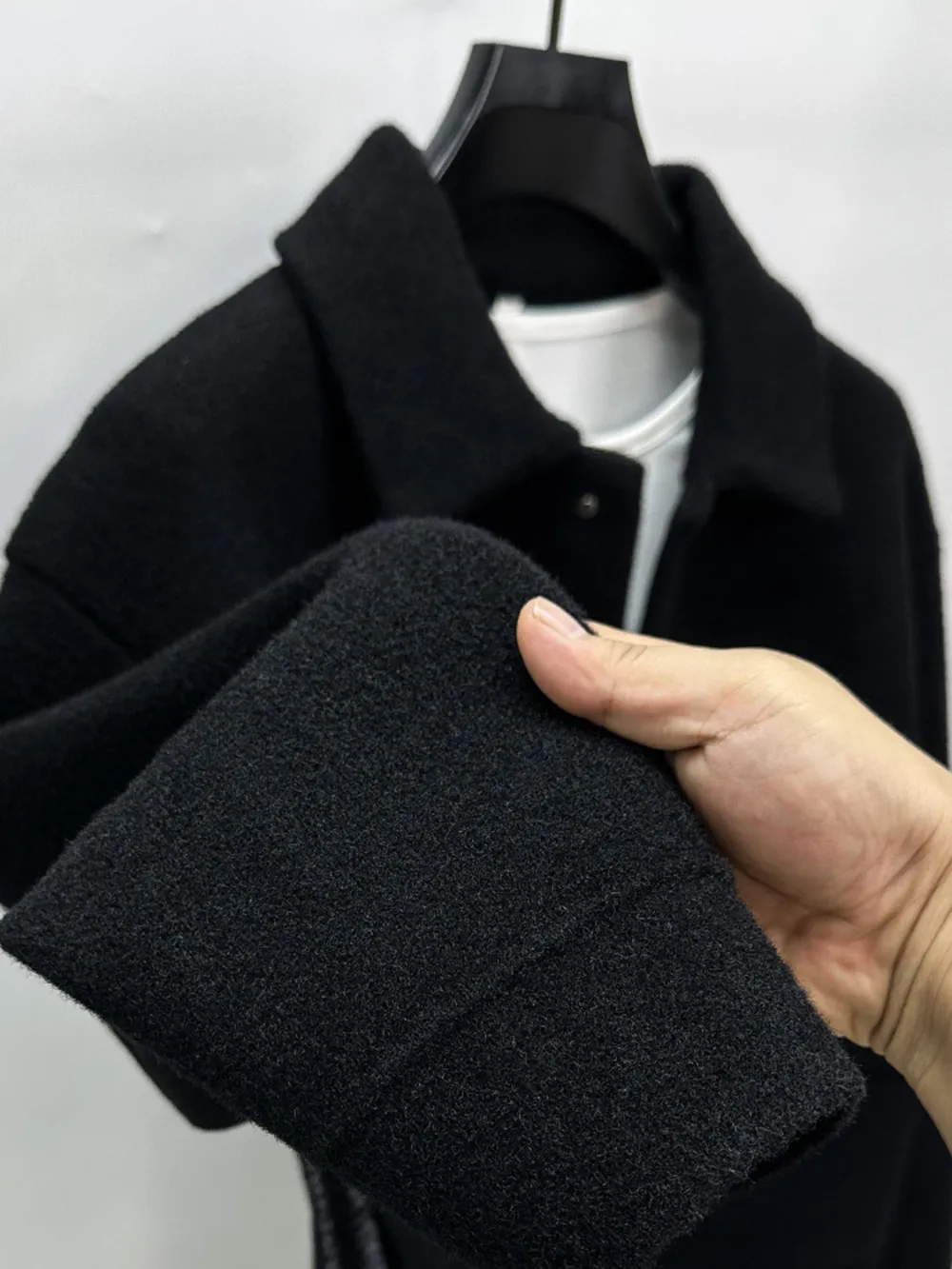 Men's Plus Size Button Up Long Sleeve Jacket, image 8