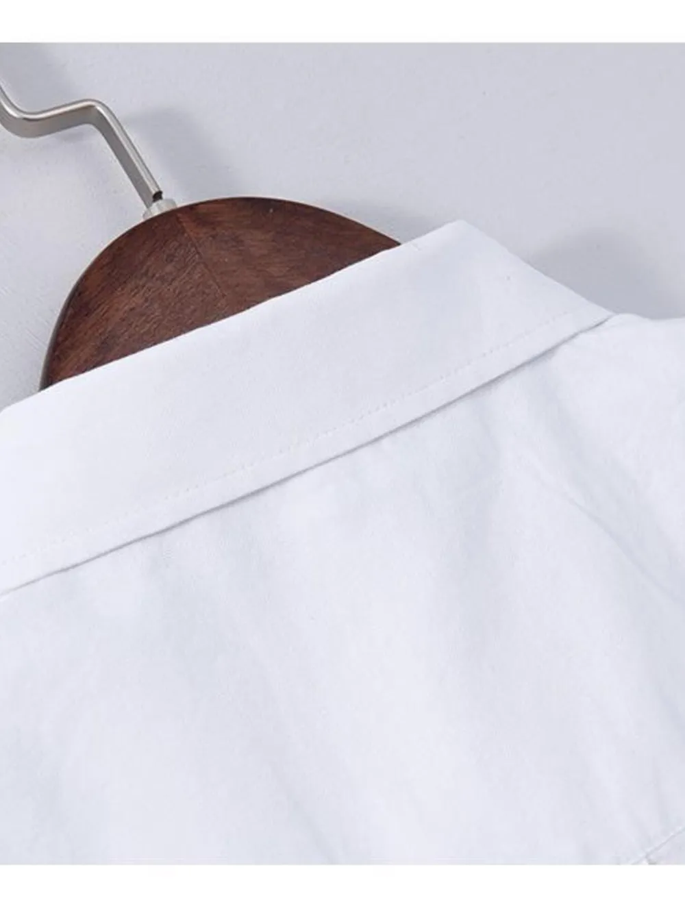 Men's Plus Size Short Sleeve Button-Up Shirt, image 7