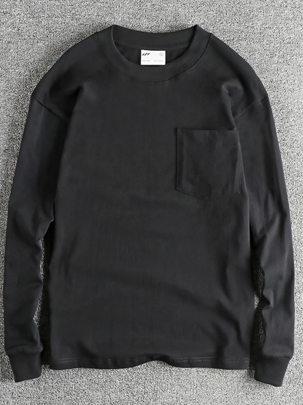 Men's Long Sleeve Pocket T-Shirt