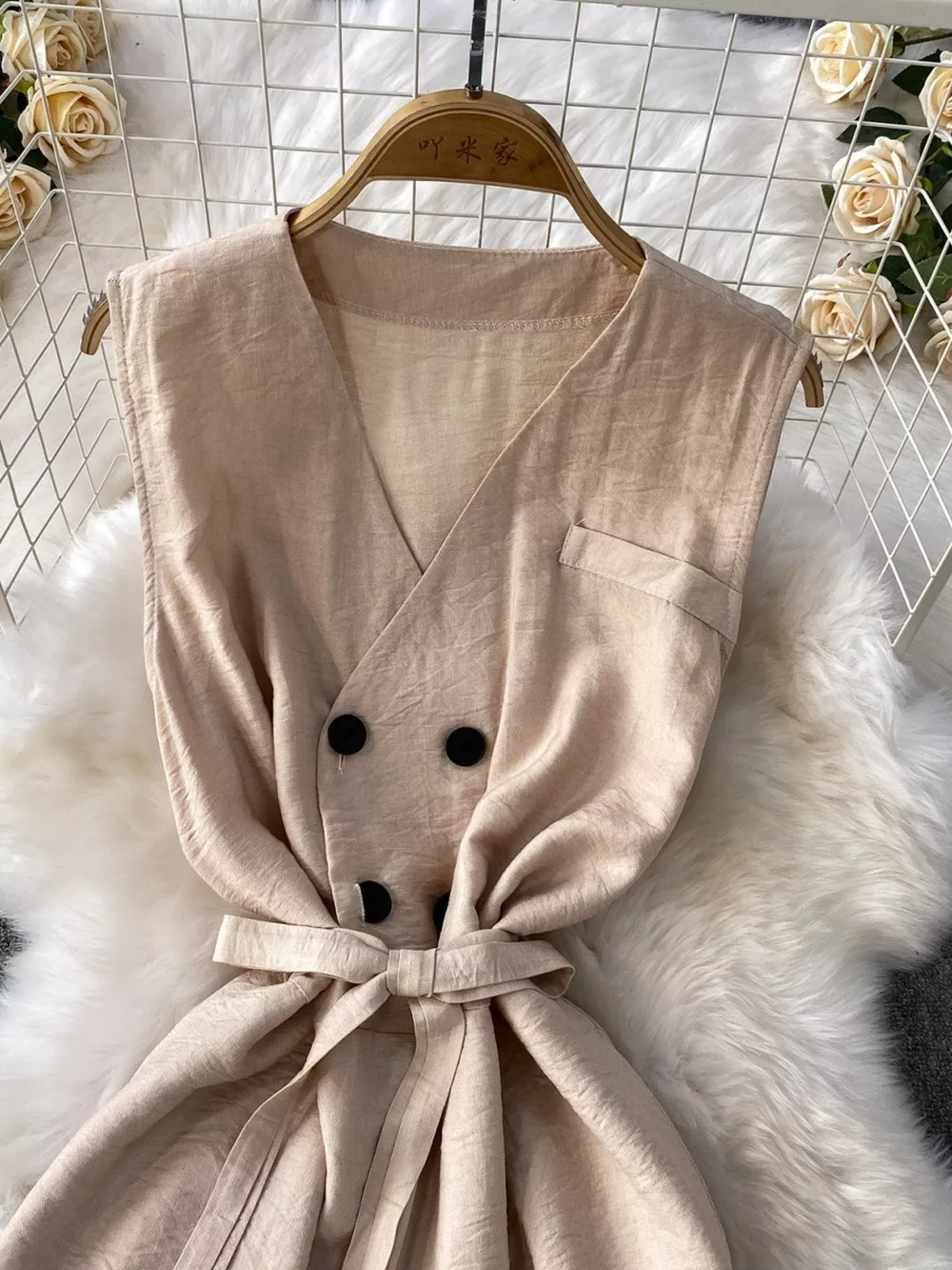 Sleeveless Wide Leg Jumpsuit, image 3