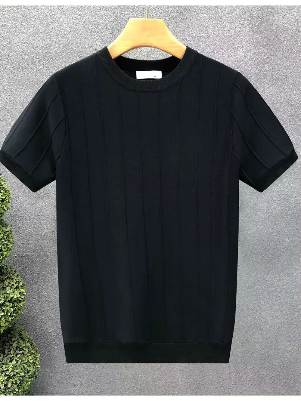 Men's Full Size Round Neck Short Sleeve T-Shirt Plus Size, image 9