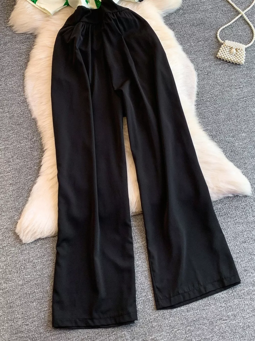 Printed Wide Leg Jumpsuit, image 28