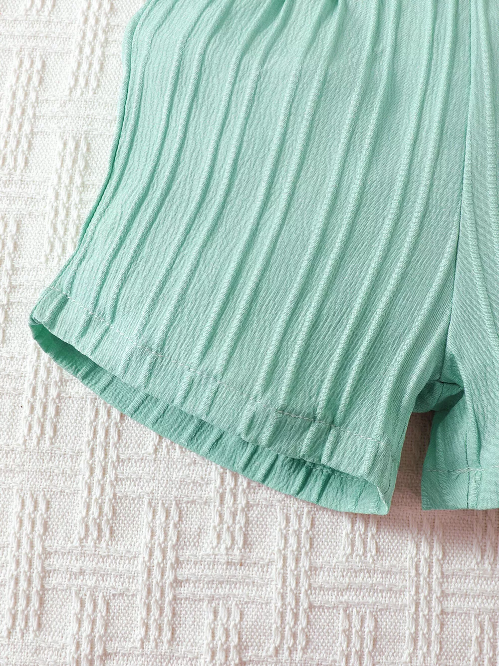 Children's Color Block Shirt and Shorts Set, image 5