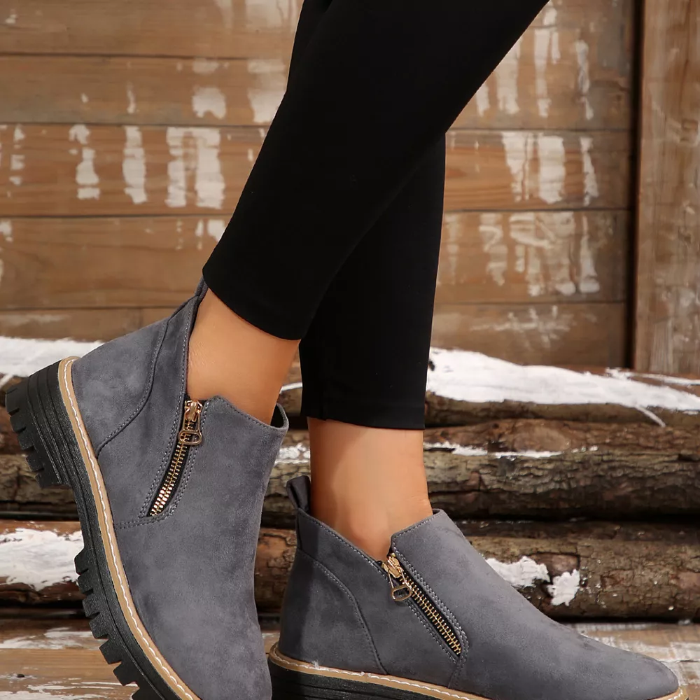 Side Zip Ankle Boots, image 14