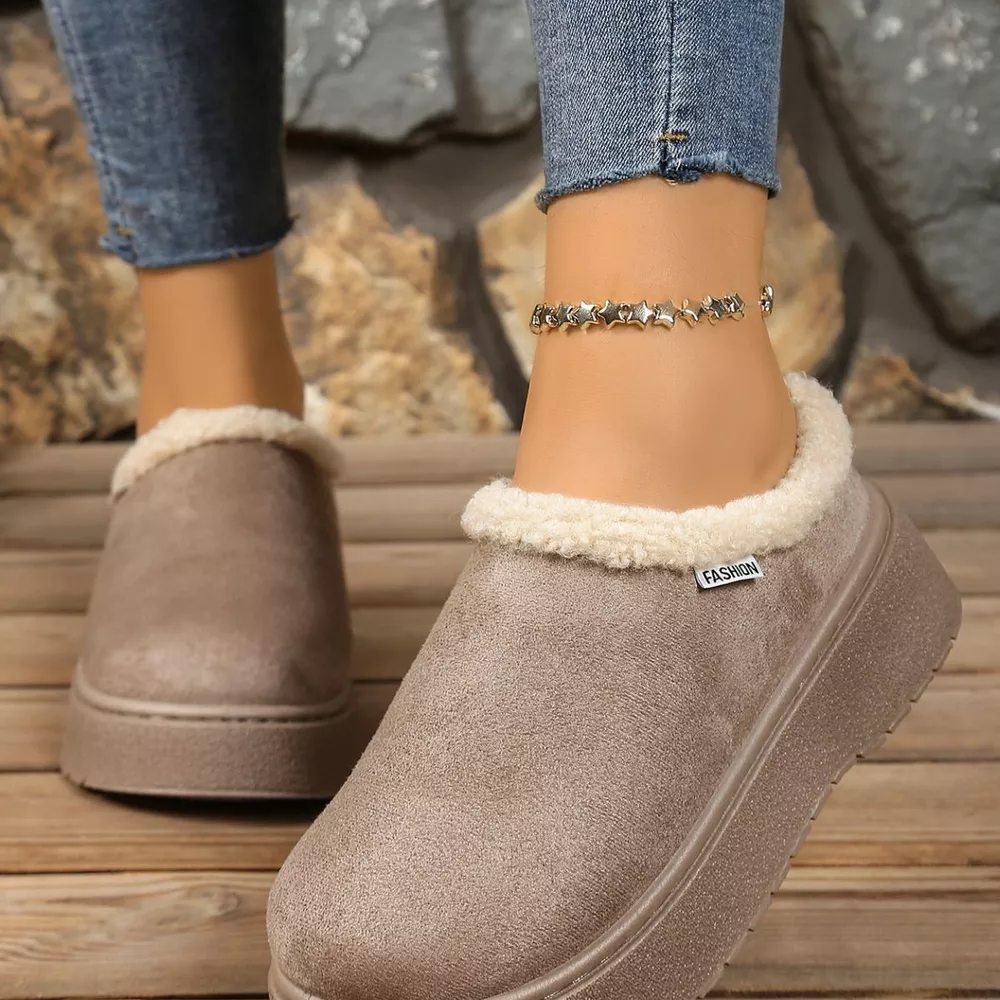 Plush Lined Platform Boots, image 12