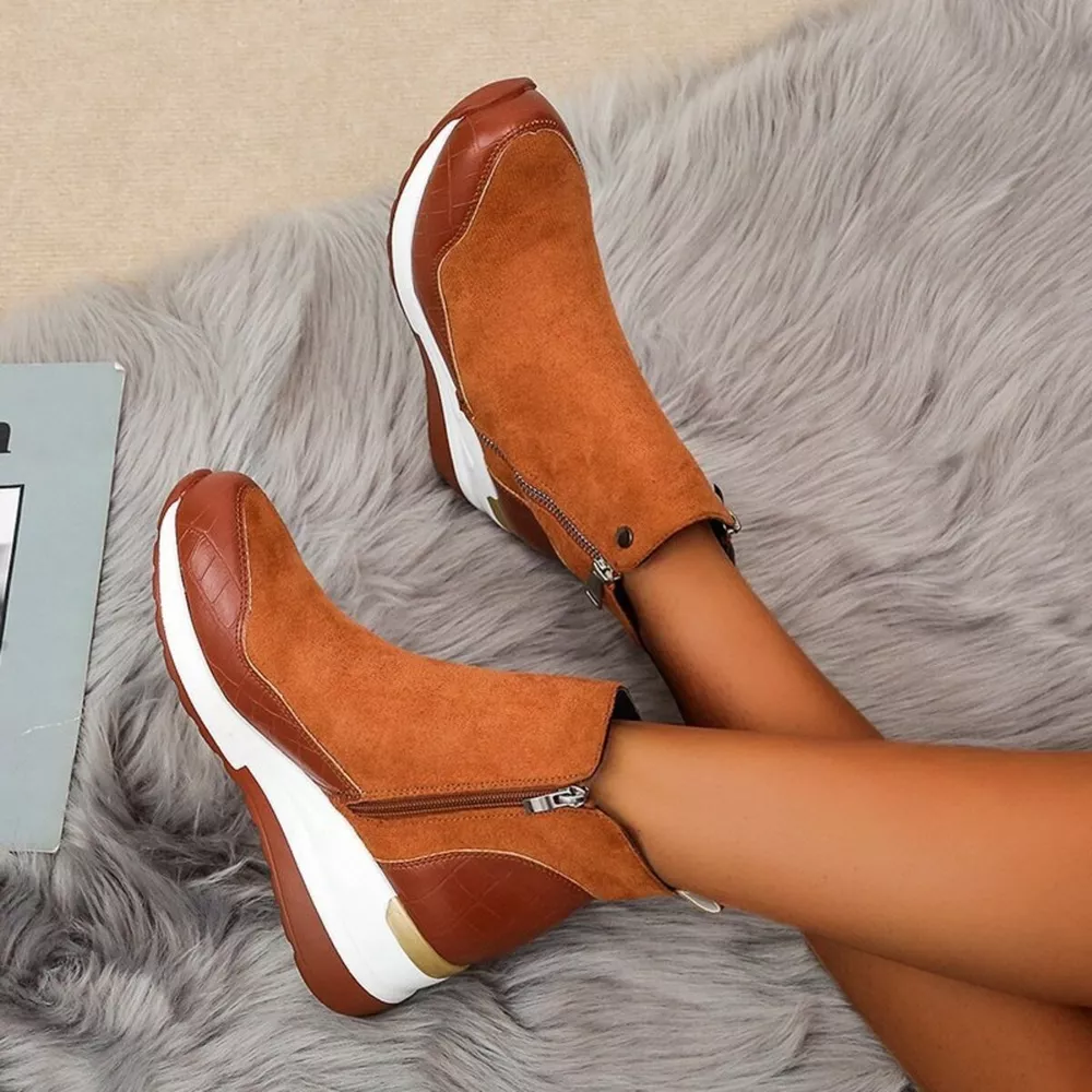 Side Zipper Ankle Boots, image 10