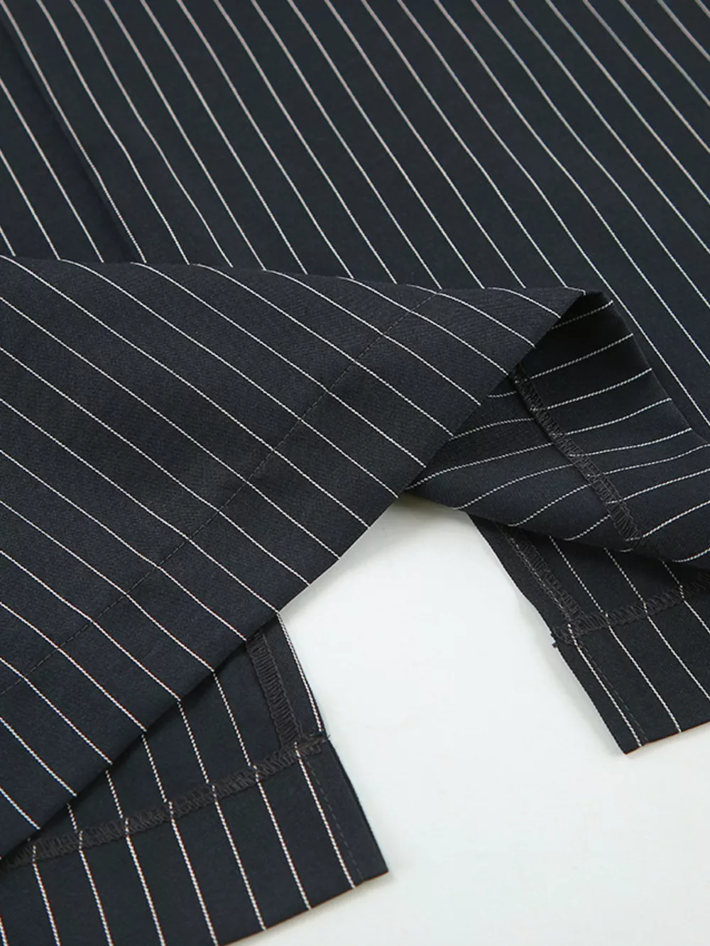 Slit Striped Maxi Skirt, image 8