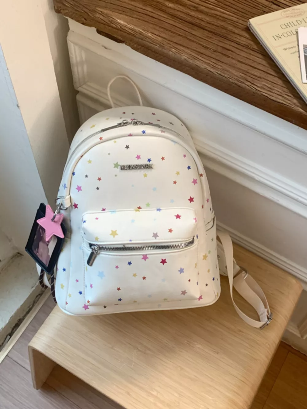 Star Pattern Backpack Bag, image 8