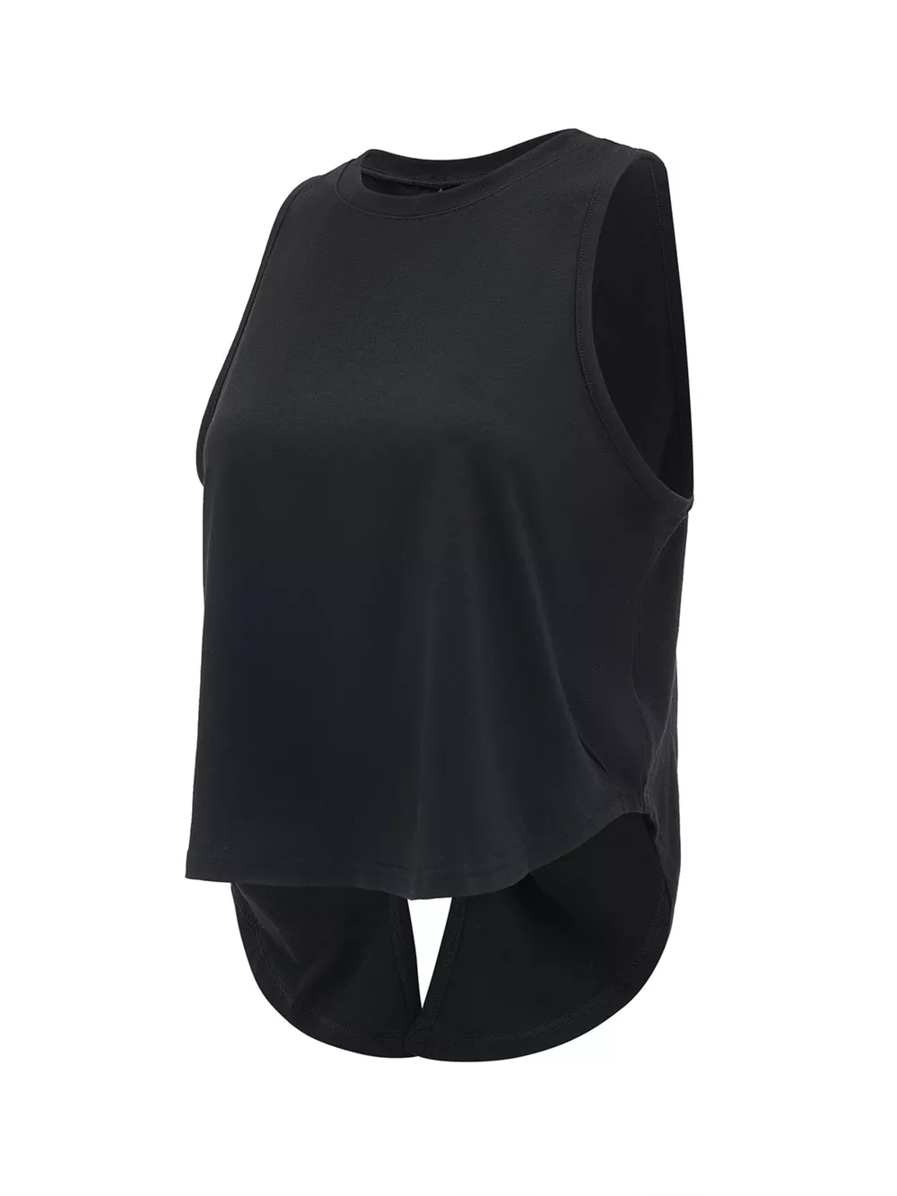 Cutout Back Round Neck Active Tank, image 12