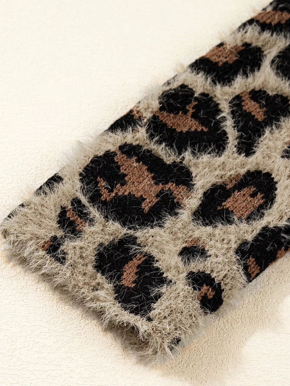 Leopard Open Casual Cardigan, image 12