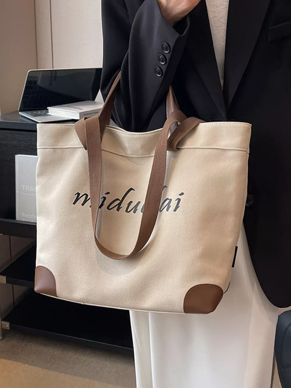 Casual Canvas Handbag, image 4