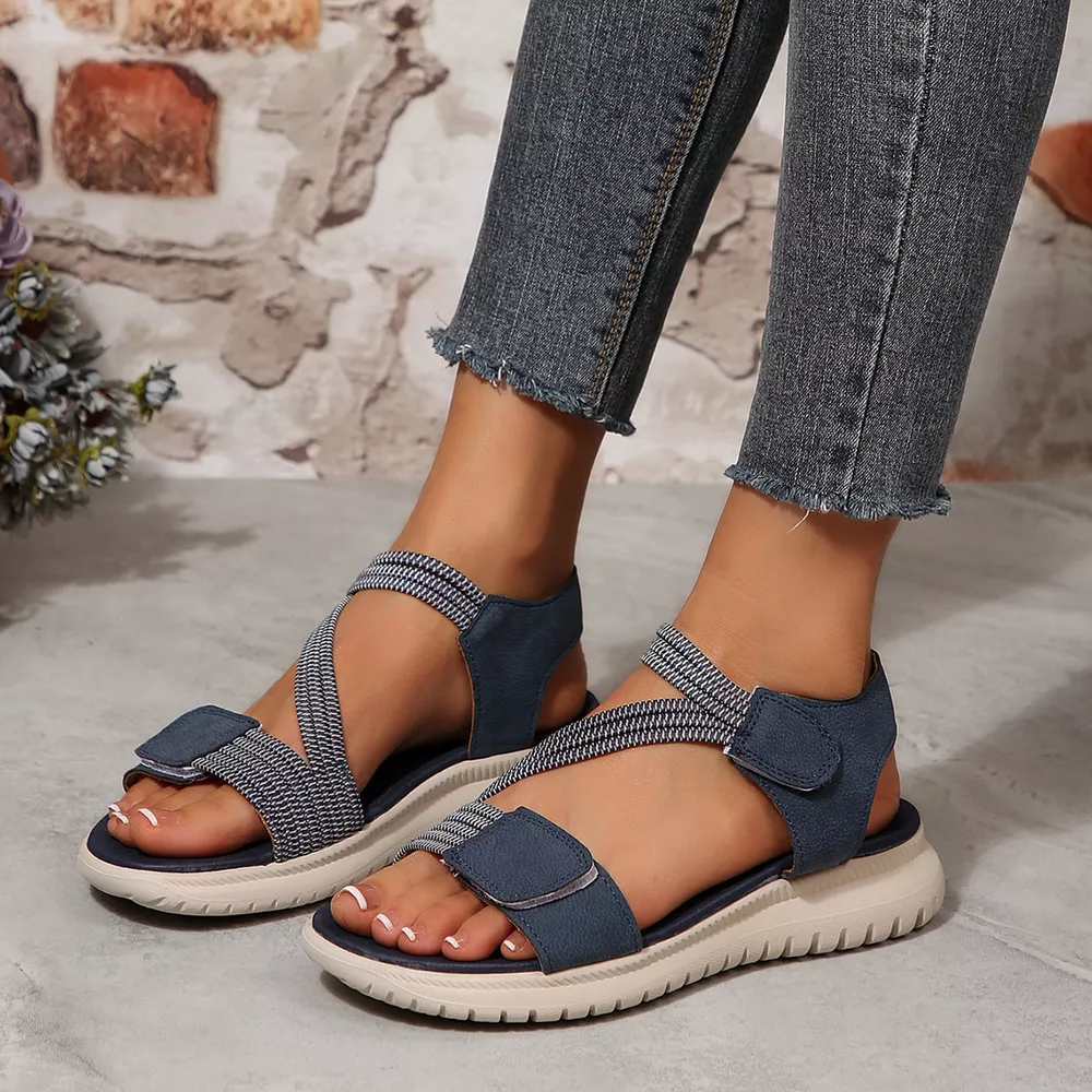 Open Toe Flats Sandals, image 7