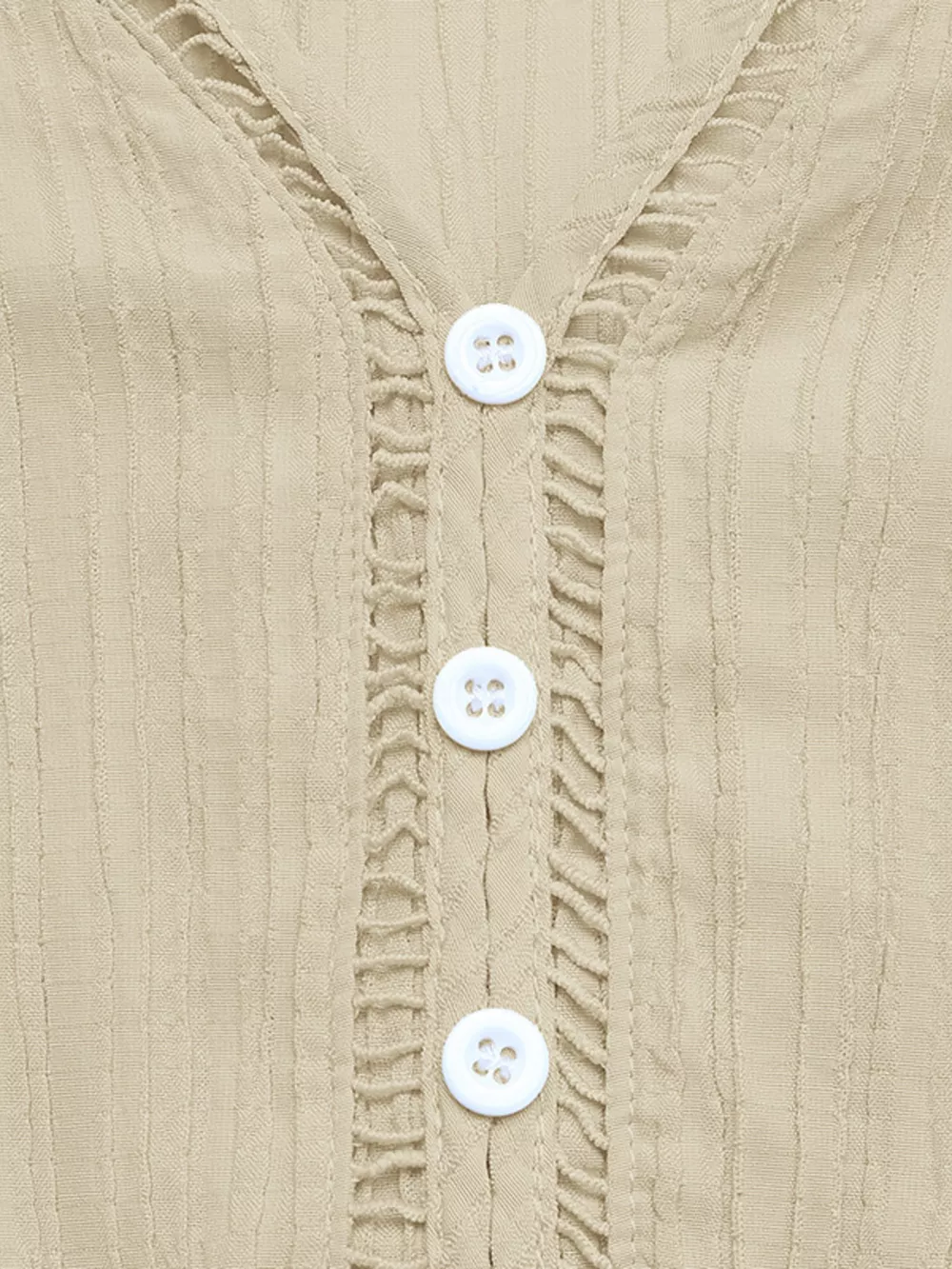 Tiered V-Neck Long Sleeve Dress, image 9