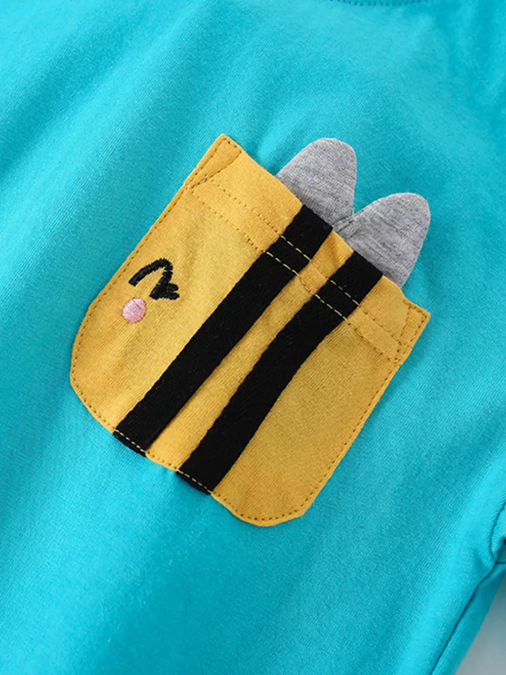 Children's Round Neck Top and Shorts Set, image 4