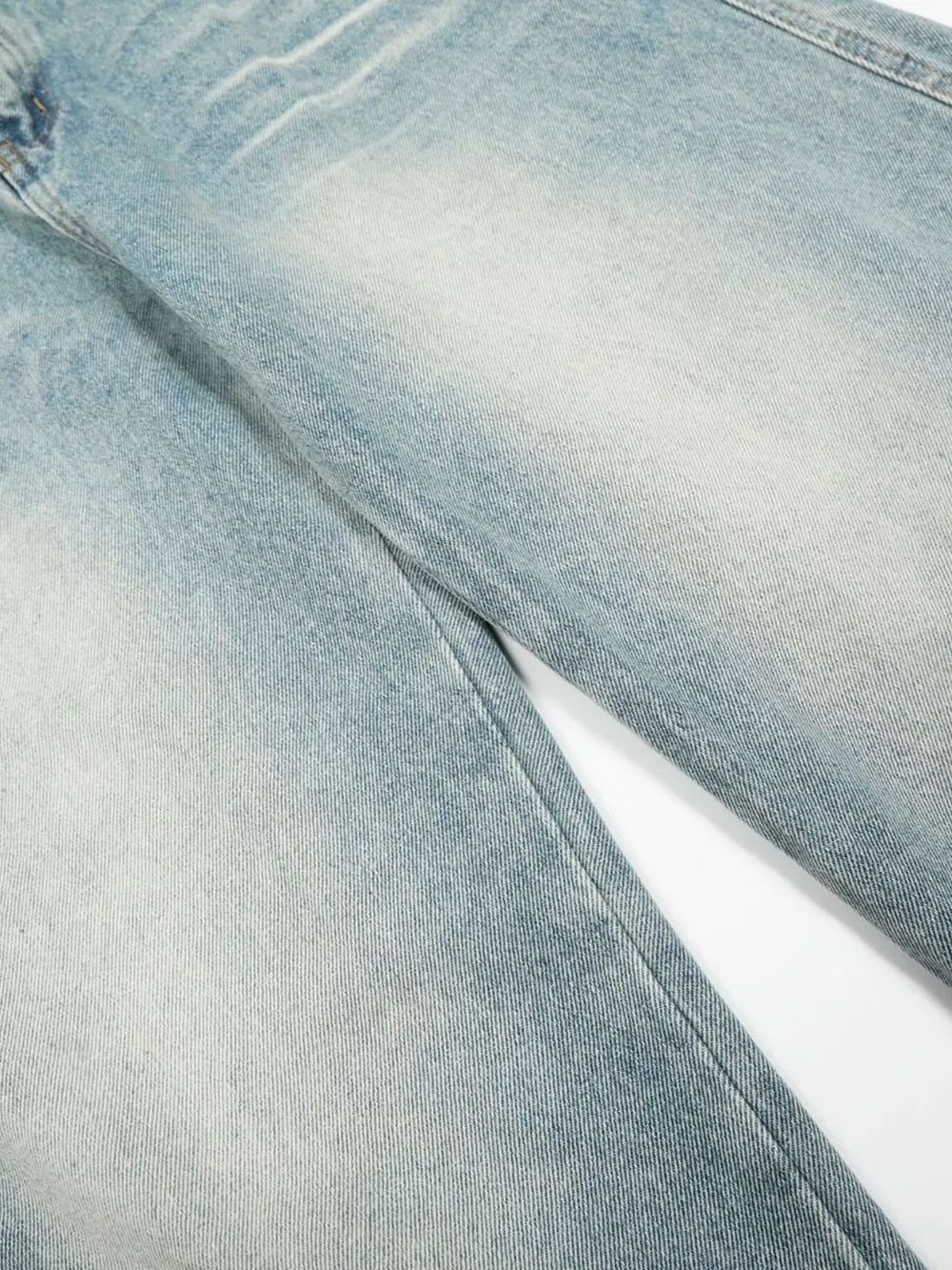 Men's Washed Wide Leg Baggy Jeans, image 15