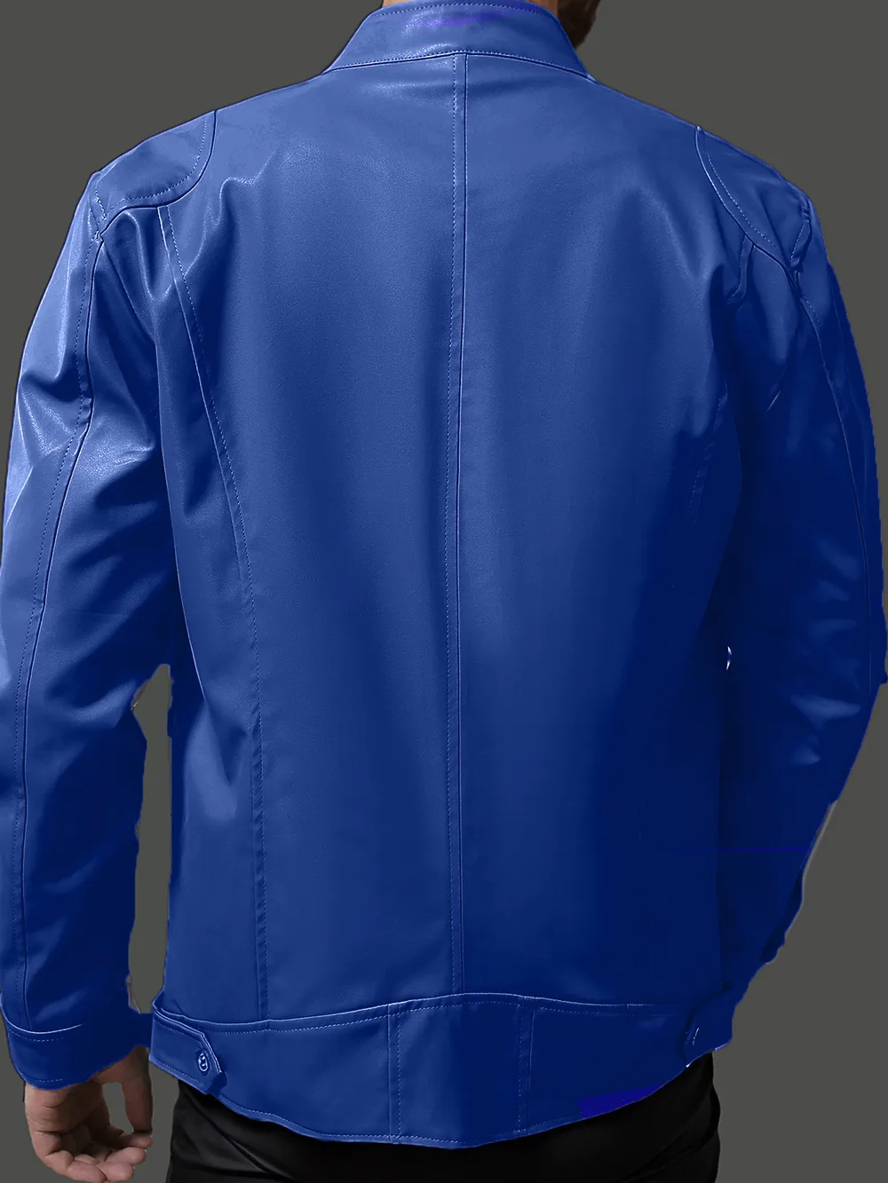 Men's Full Size Zip Up Long Sleeve Jacket Plus Size, image 14