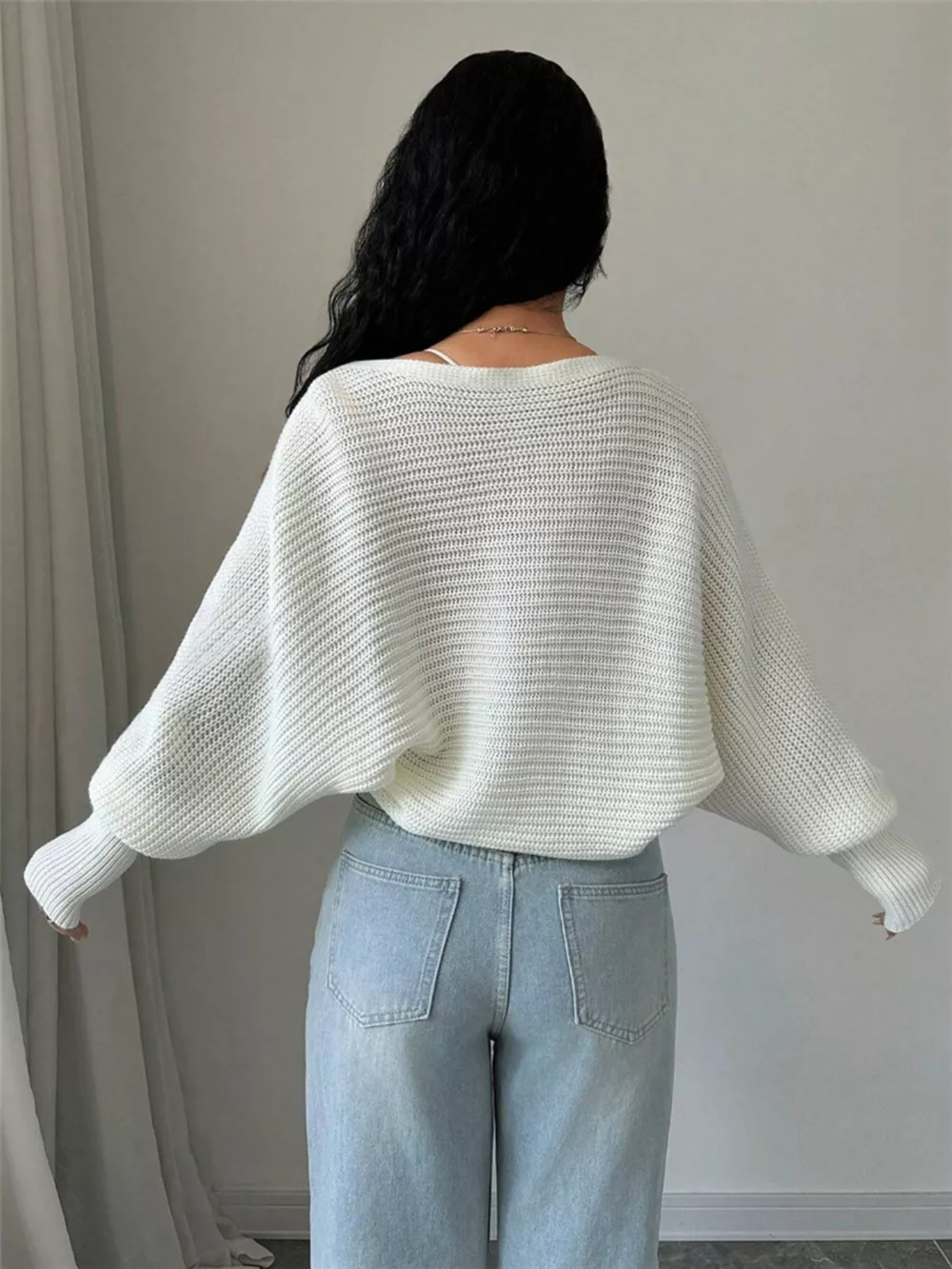 Cropped Knit Open Front Cardigan, image 4