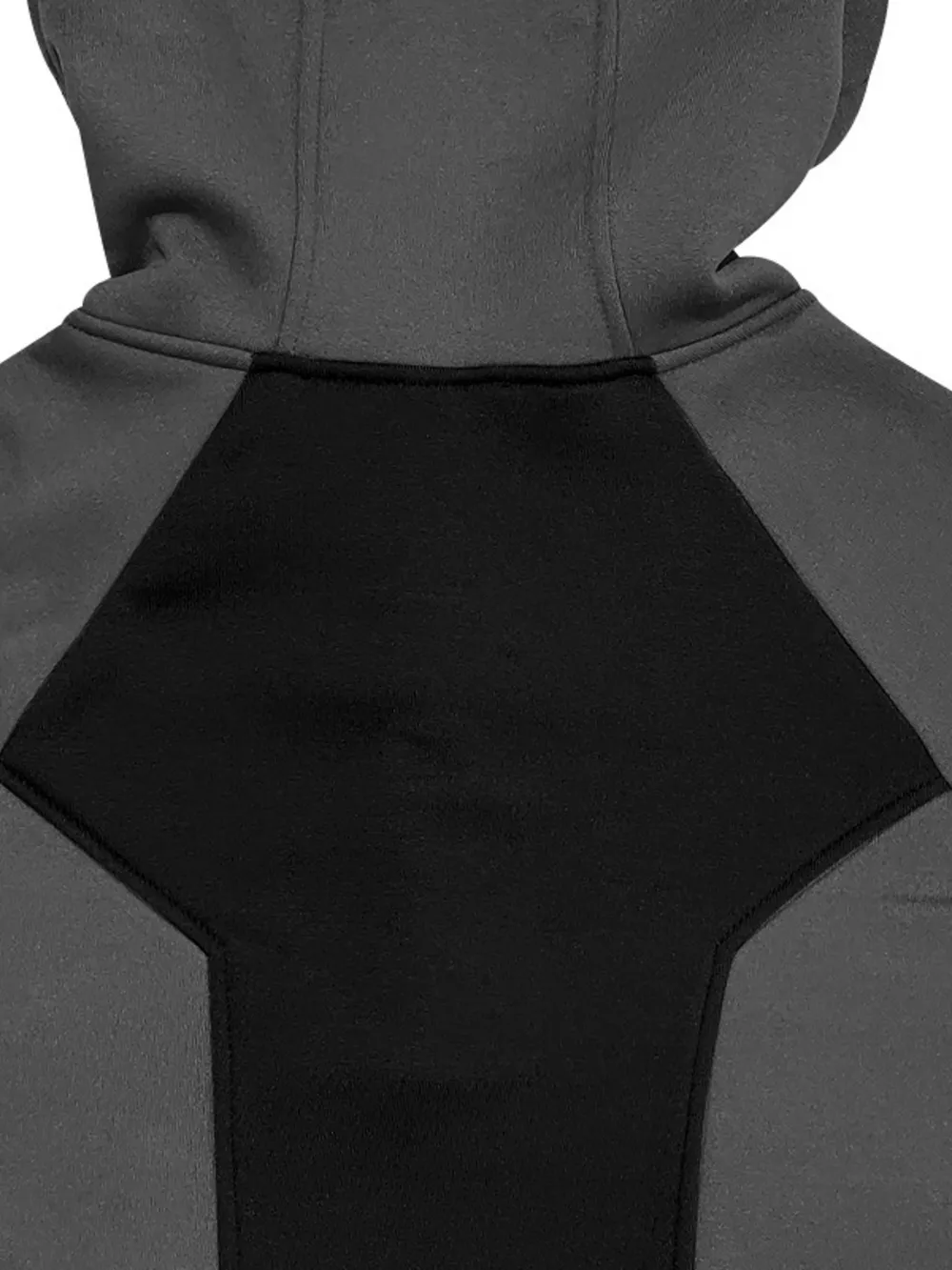 Men's Full Size Quarter Zip Long Sleeve Hoodie Plus Size, image 5