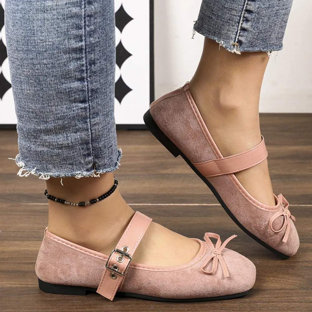 Square Toe Flats Slip-Ons, image 13