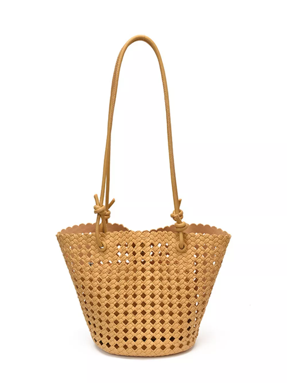 Woven Leather Shoulder Bag, image 3