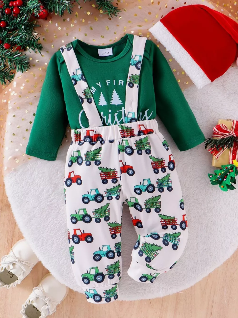 Children's My First Christmas Outfit Set, image 2