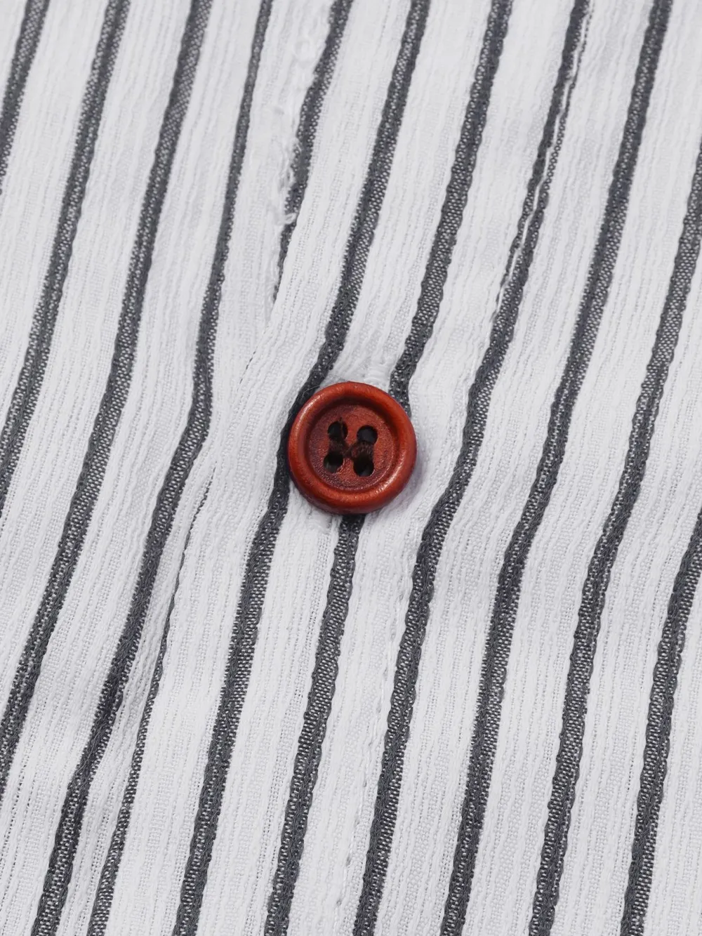 Men's Plus Size Striped Short Sleeve Button-Down Shirt, image 7