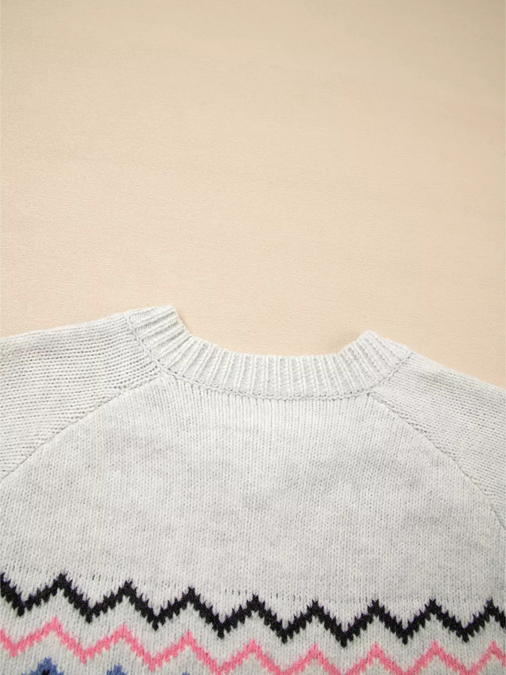 Stripe Geometric Button Up Sweater Cardigan, image 9