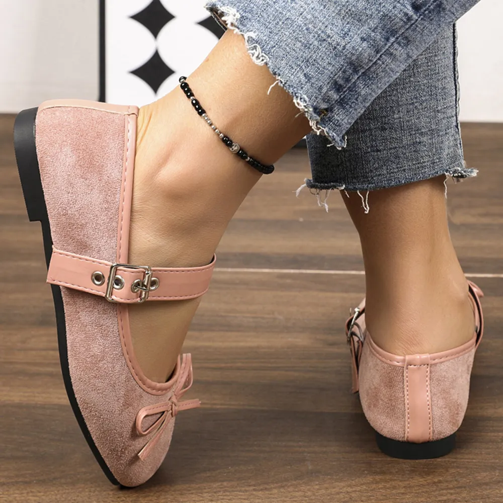 Square Toe Flats Slip-Ons, image 14