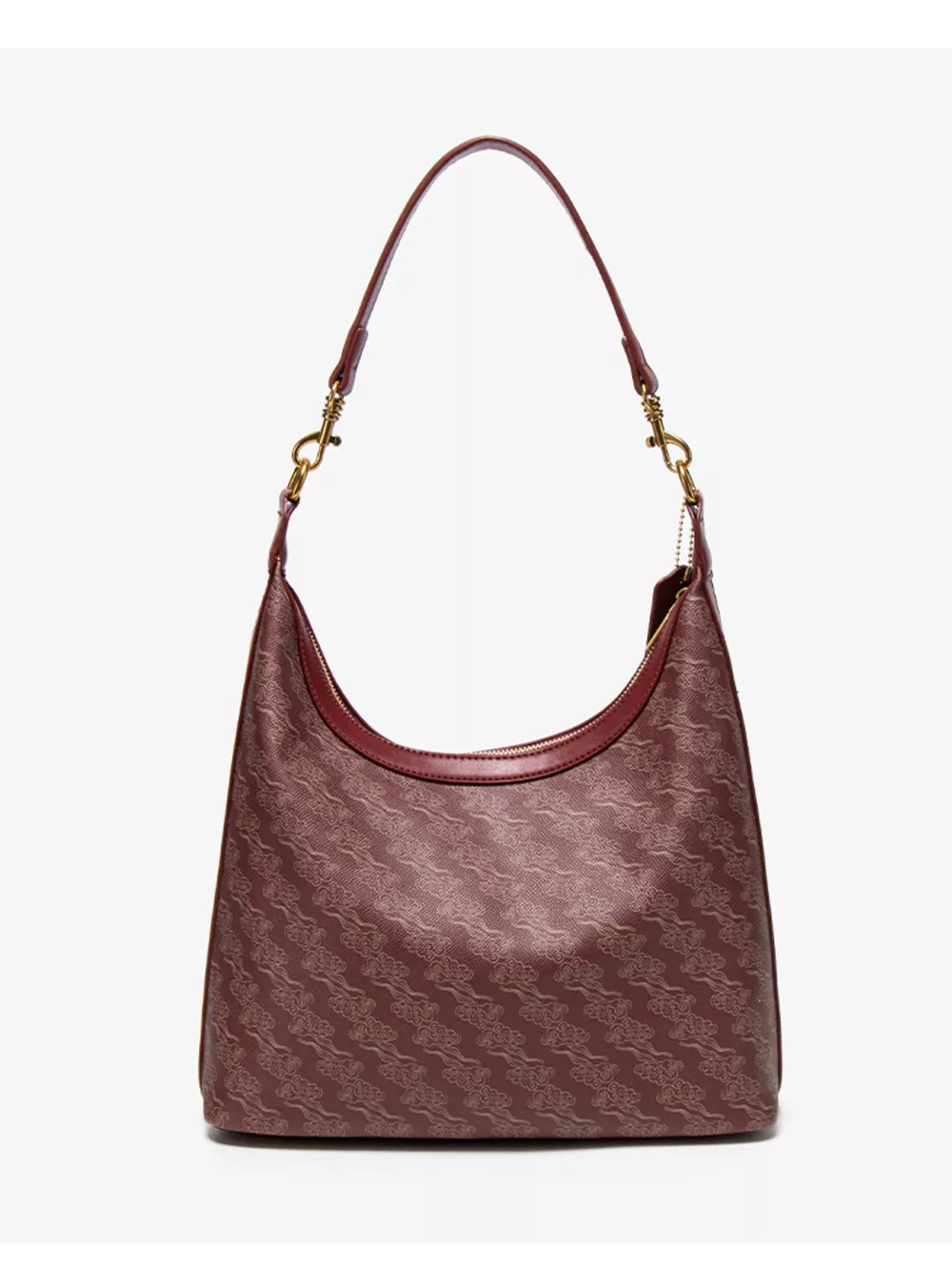 Printed PU Leather Shoulder Bag, image 4